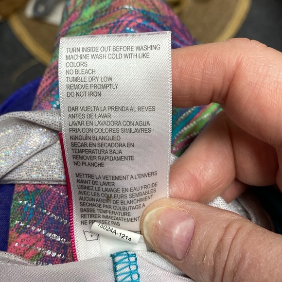 Big girl one pc gymnastics outfit - Picture 6 of 6